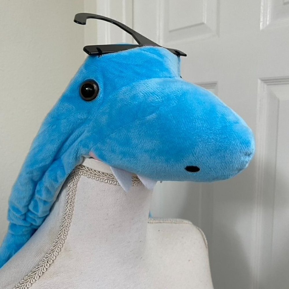 Hyde & EEK! Boutique™ Toddler Plush Shark Halloween Costume Jumpsuit Sz 2-3T - Picture 5 of 7